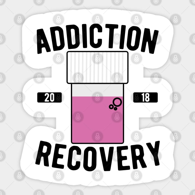 Addiction Recovery Sticker by JakeRhodes